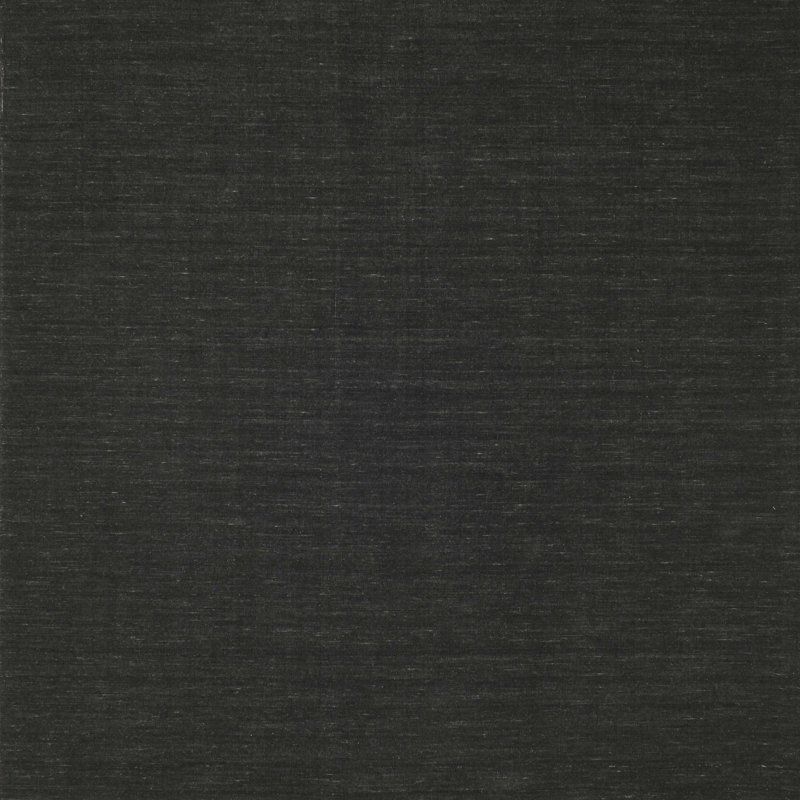 Tapis de zone noire contemporaine, Carré 8 pi