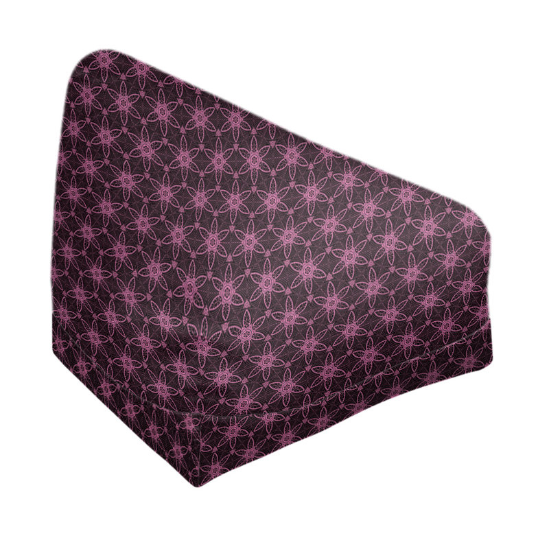 Fauteuil à billes et méridienne standard Leffel, Pas de bourre, H 86 po x l 27 po x P 43 po, Noir/rose