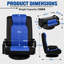 Swivel & Folding Floor Gaming Chair-1420052494