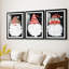 Winter Home Gnome - Impression sur mesure encadrée de qualité supérieure - 3 pièces-2032784928-2032784930
