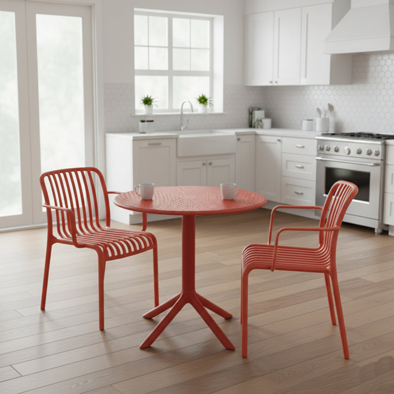 2 - Person Dining Set, Orange