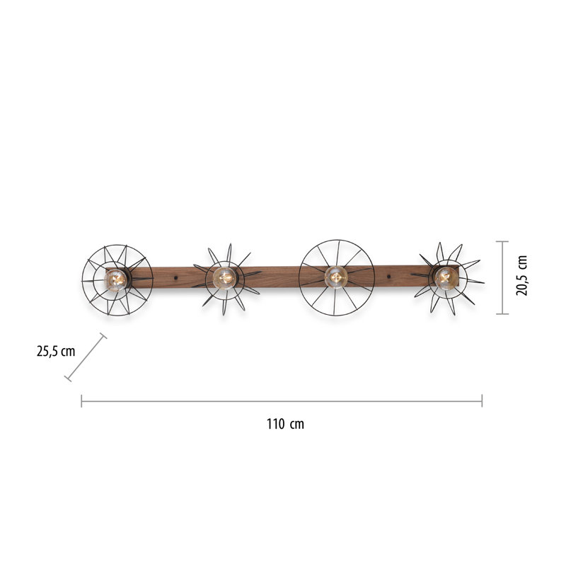 Brye 110cm 4 -Light Track Kit