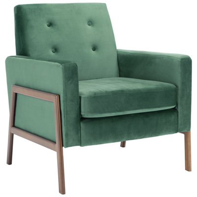 Fauteuil en velours 29 po Mansell