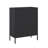 Naomi 32" Metal Accent Cabinet In Black-95726352