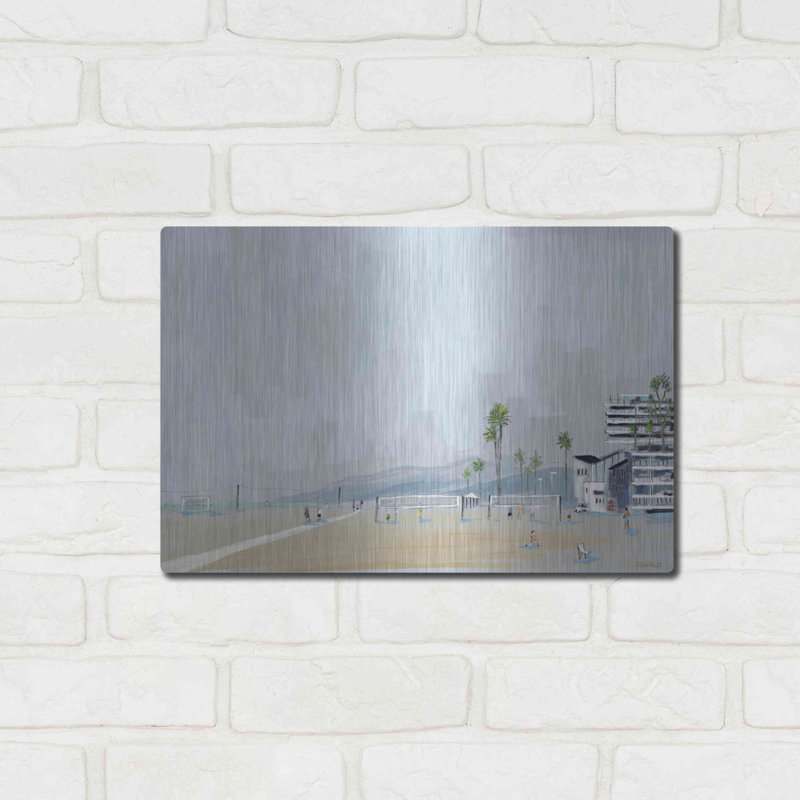 " Annenberg Beach House " by Pete Oswald, 12" H x 16" W