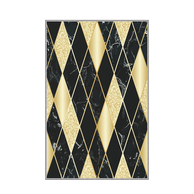 Premium Hall Carpet, 31.5 x 78.7 Inches | 100% Polyester, Antibacterial | 0.04 in Pile Height, Non-Slip Underside, Machine Washable | 3D Digital Printing | Ideal for Living Room & Entryway, Easy Maintenance