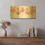 Art mural en métal doré 24 po x 12 po «Grace heureusement rose» par Lisa Audit-1994807868