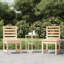 Ensemble de 2 chaises de jardin Vidaxl