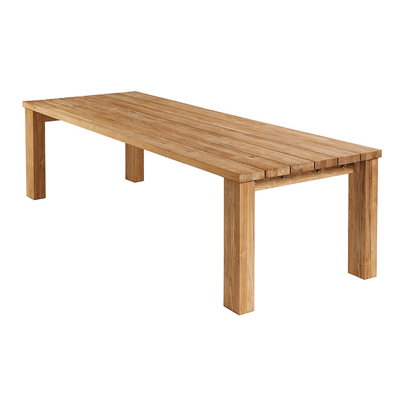 Titan Dining Table, 30" H x 118" W x 39" D