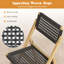 Chaise d'appoint de patio Amary