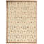 Floral Area Rug in Light Green/Brown