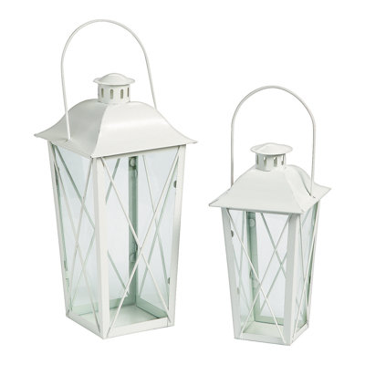 15.9'' H Metal Tabletop Lantern