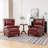 Genuine Leather Recliner-88724316