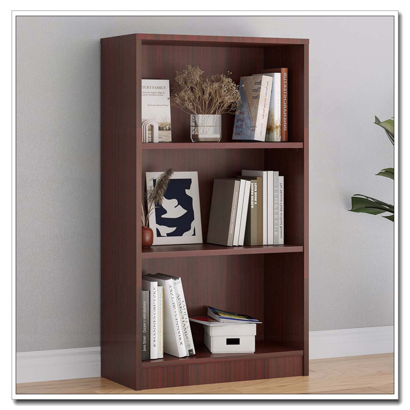 3 Shelf White Bookcase