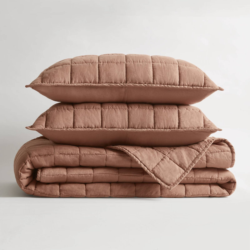 Premium Linen Bedding Sets, King Size, Rustic Charm, All-season Comfort