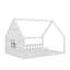 Lit double en bois pleine grandeur avec fenêtre décorative-467686497