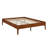 Contemporary Low-Profile Bed Base Featuring Durable Slat Foundation and Tool-Free Setup-1383230828