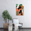 Quiet Tropical Moment Abstract Minimalist Modern Nature Tropical Wall Art Print 1 Piece Wrapped Canvas Wall Art-184840787