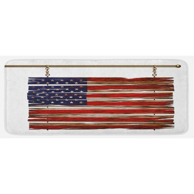 Country/Cottage Solid Color Polyester Kitchen Mat