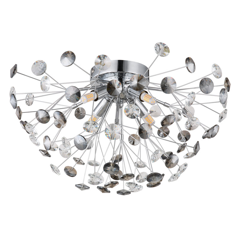 Ajiya Flush Mount, Chrome