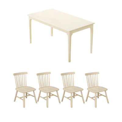 Sturdy and durable solid wood table sets