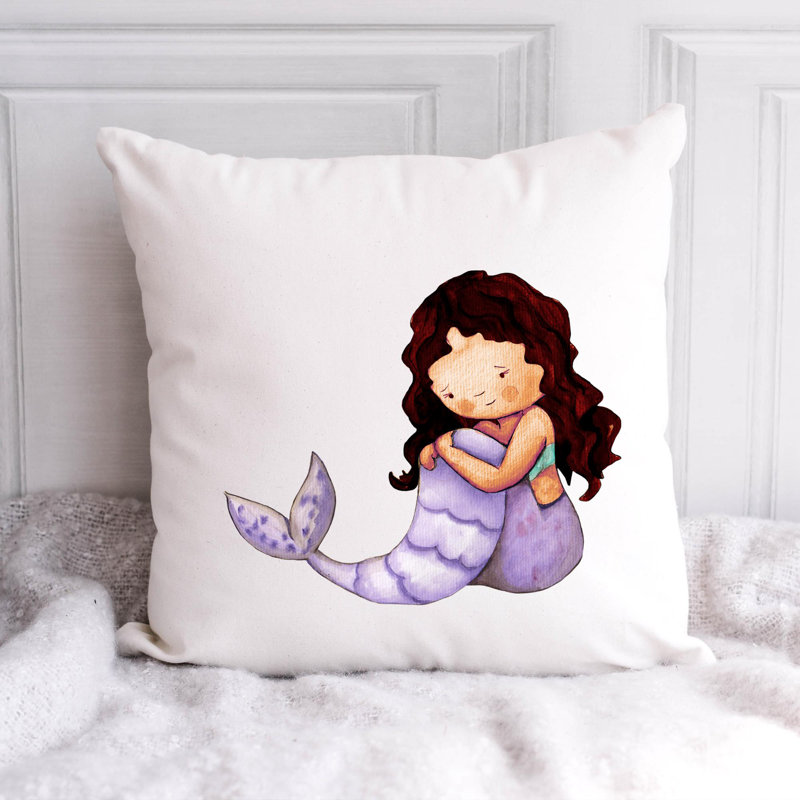 Nautical Sea Life_337 - Coussin décoratif inclus, H 14 po x l 14 po