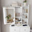Dressing Table with Mirror and Drawers and Storage Included