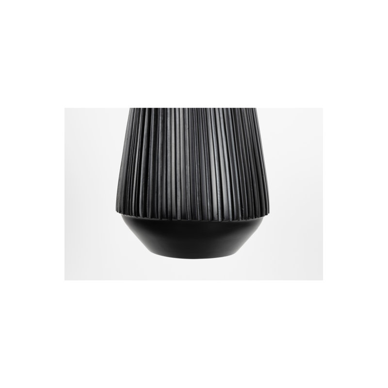 Luminaire suspendu Aysa, Noir