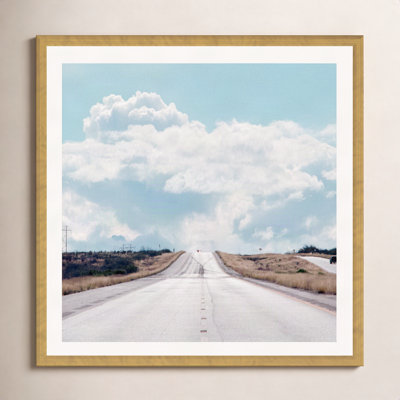 Urbino "The Travelers Road and Clouds" Print