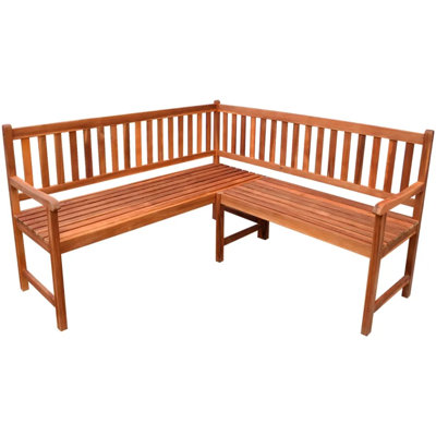 Solid Wood Acacia Outdoor Bench