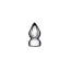 Cruet Lead Free Crystal Citrus Squeezer