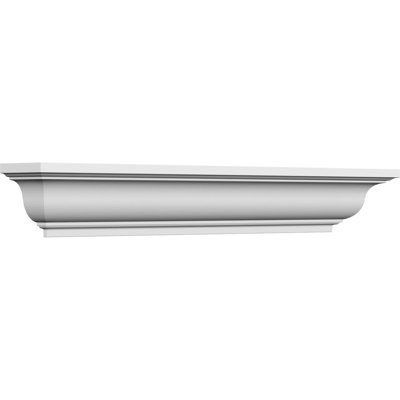 Endurathane Stanford Crosshead, 102" Bottom Width x 110 1/2" Top Width x 5 3/4"H x 1/2"P, Factory Primed
