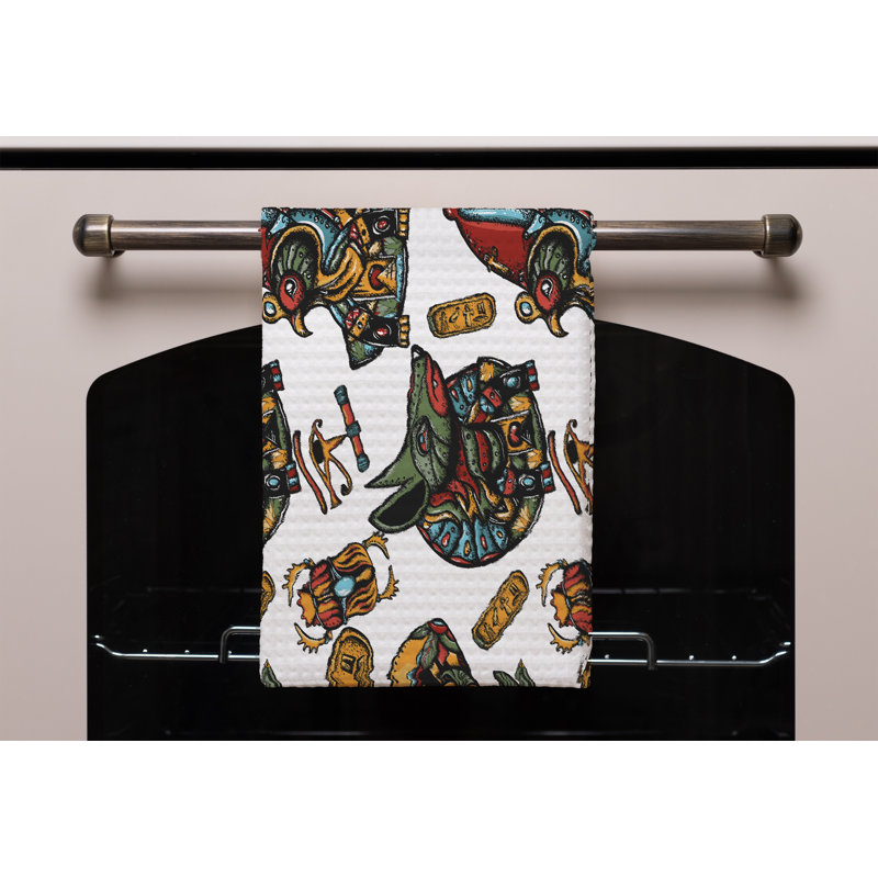 Cotton Waffle Kitchen Towel