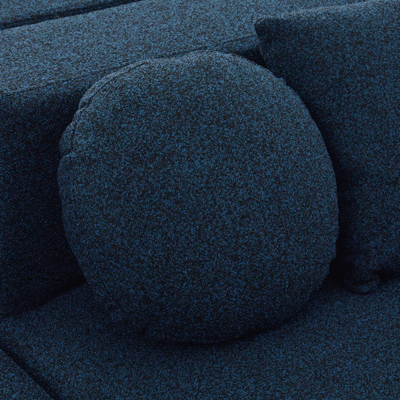 Canapé modulaire Boneless Couch, Bleu