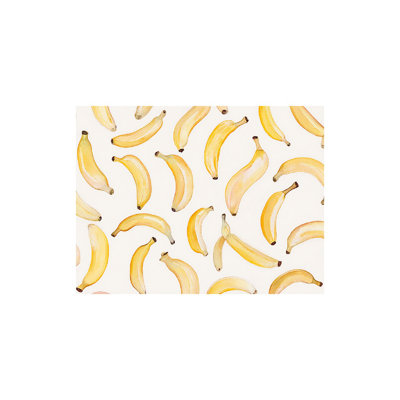 Yellow Bananas Pattern Tablecloth for Dining, 60 x 86 inches, Rectangle