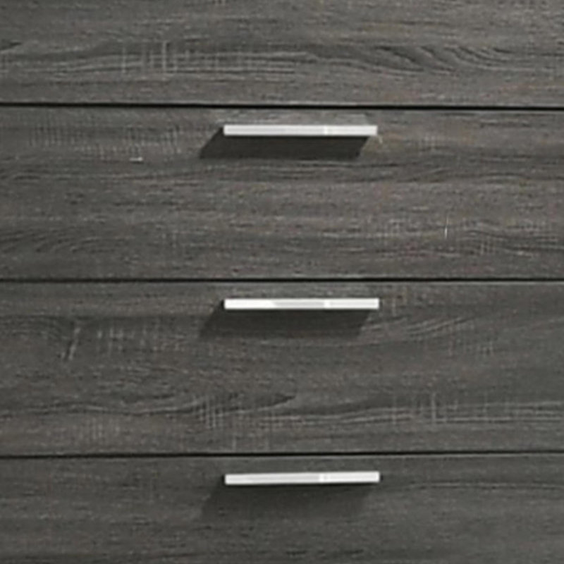 Commode à finition chêne gris