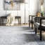  Tapis gris / bleu clair lavable à la machine Bayberry-857906041