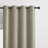 Leming 100% Polyester Burlap Blackout Curtains for Bedroom Grommets Curtains 2 Panels Set-719486198-719486200
