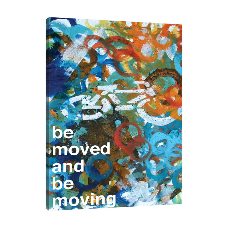 Be Moved by Kent Youngstrom - Wrapped Canvas Print, 46cm H x 30cm W x 4cm D