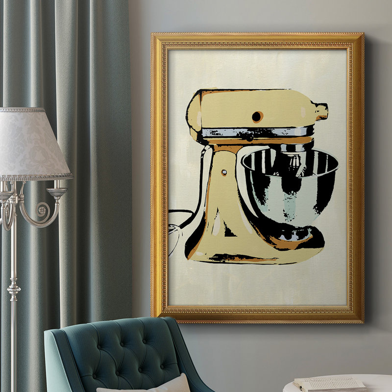 " Retro Kitchen Appliance IV ", 16" W x 20" H