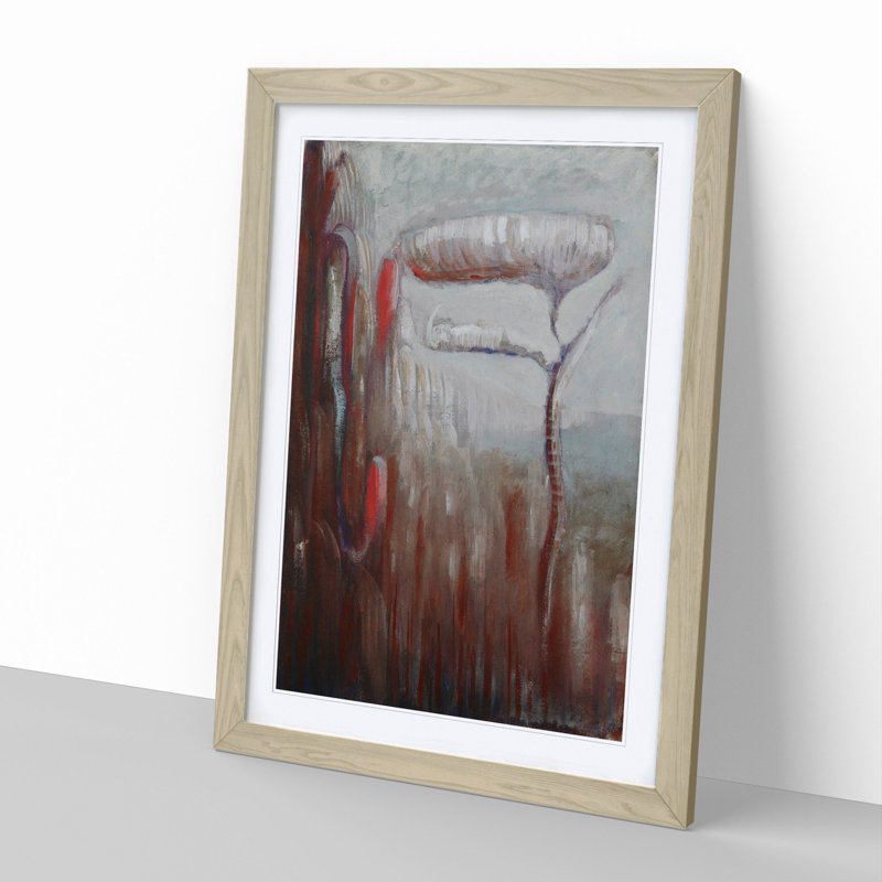 Creation of the World Vol.7 by Mikalojus Konstantinas - Picture Frame Painting, 48cm H x 36cm W x 2cm D, Oak Framed