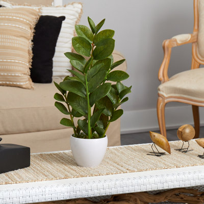 22 po Zamioculcas artificiel en pot