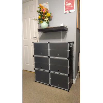 20 Pair Shoe Storage Cabinet