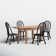 Makira Solid Wood Dining Set