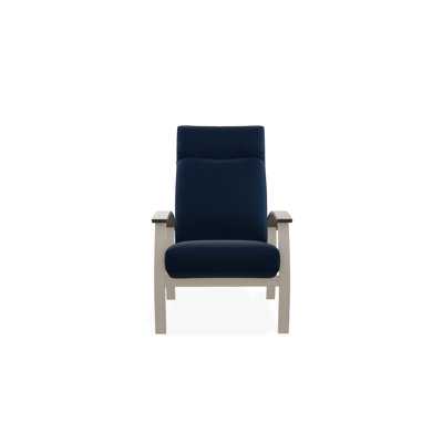 Chaise de patio inclinable avec coussins Askar