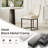 Modern Upholstered Metal Frame Side Dining Chair-1973325525