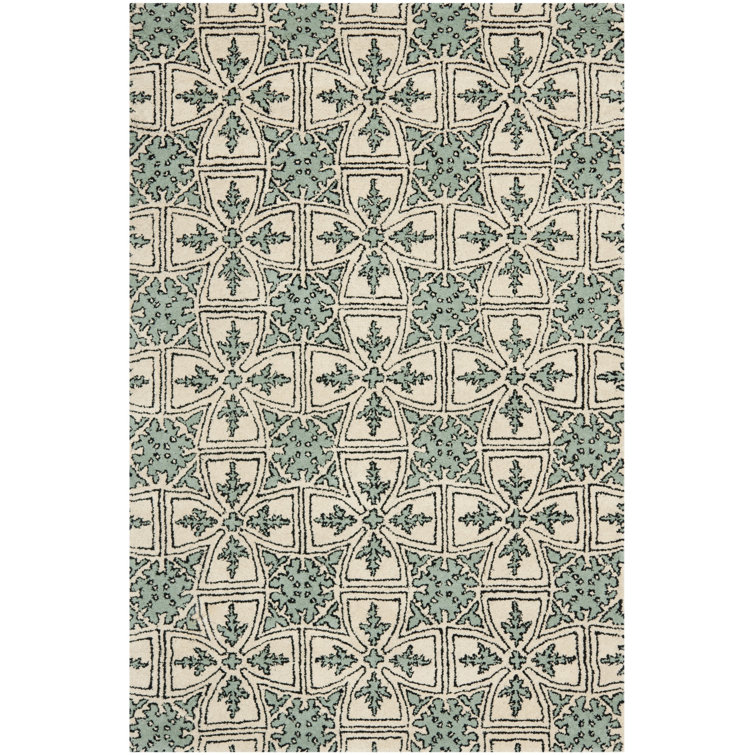 Martelange Hand Tufted Wool Geometric Rug