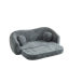 Canapés convertibles à compression, fauteuil inclinable 86 po Chenille