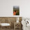 «Highland Cow Gazing Out», estampe numérique, conception par Jenny Rainbow Fine Art