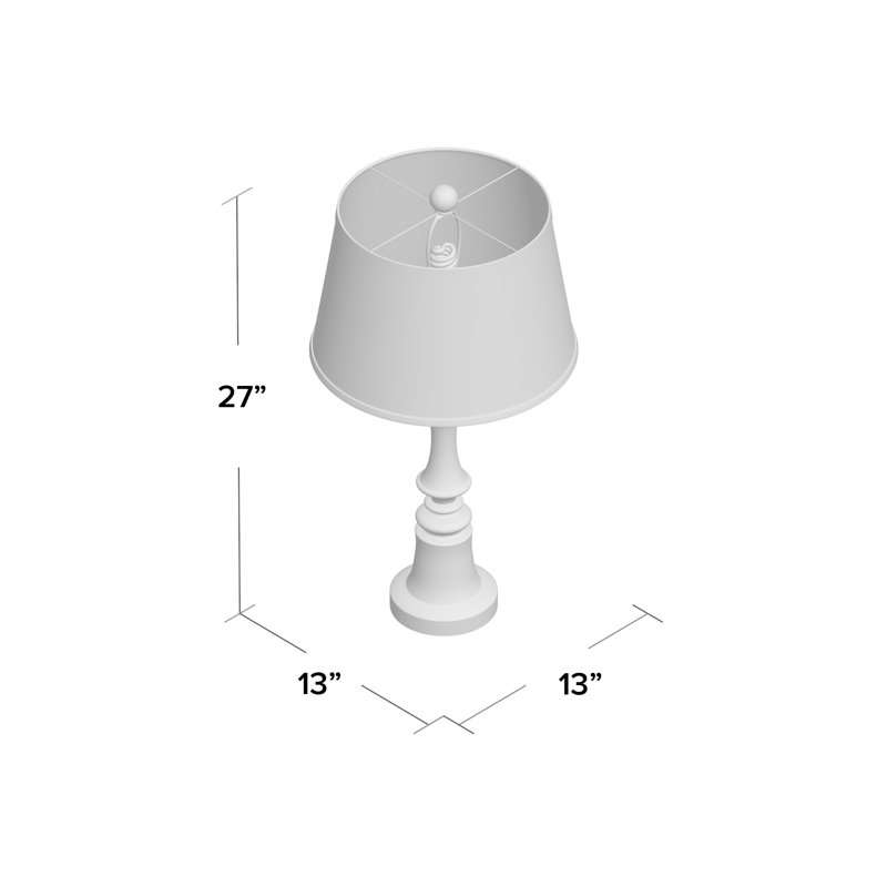 Ensemble de lampe de table 27" Roxann, Beige, Gruau